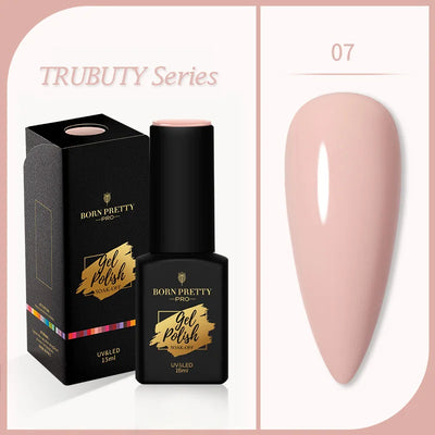 BORN PRETTY 15ML Milky Pink Rubber Base Gel Camouflage Color Coat Jelly White Nude Soak Off Nails Gels Varnish Self-leveling Gel