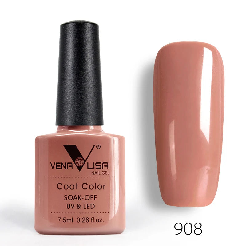 Venalisa 7.5ml Fashion Shiny Soak Off UV Gel Nail Gel Polish Cosmetics Nail Art Manicure Nails Gel Polish Tips Nail Varnish