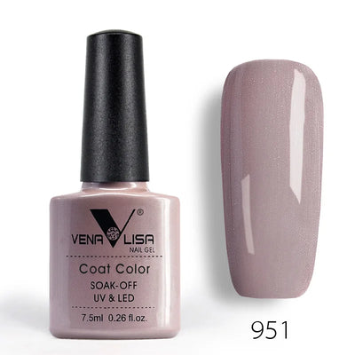 Venalisa 7.5ml Fashion Shiny Soak Off UV Gel Nail Gel Polish Cosmetics Nail Art Manicure Nails Gel Polish Tips Nail Varnish