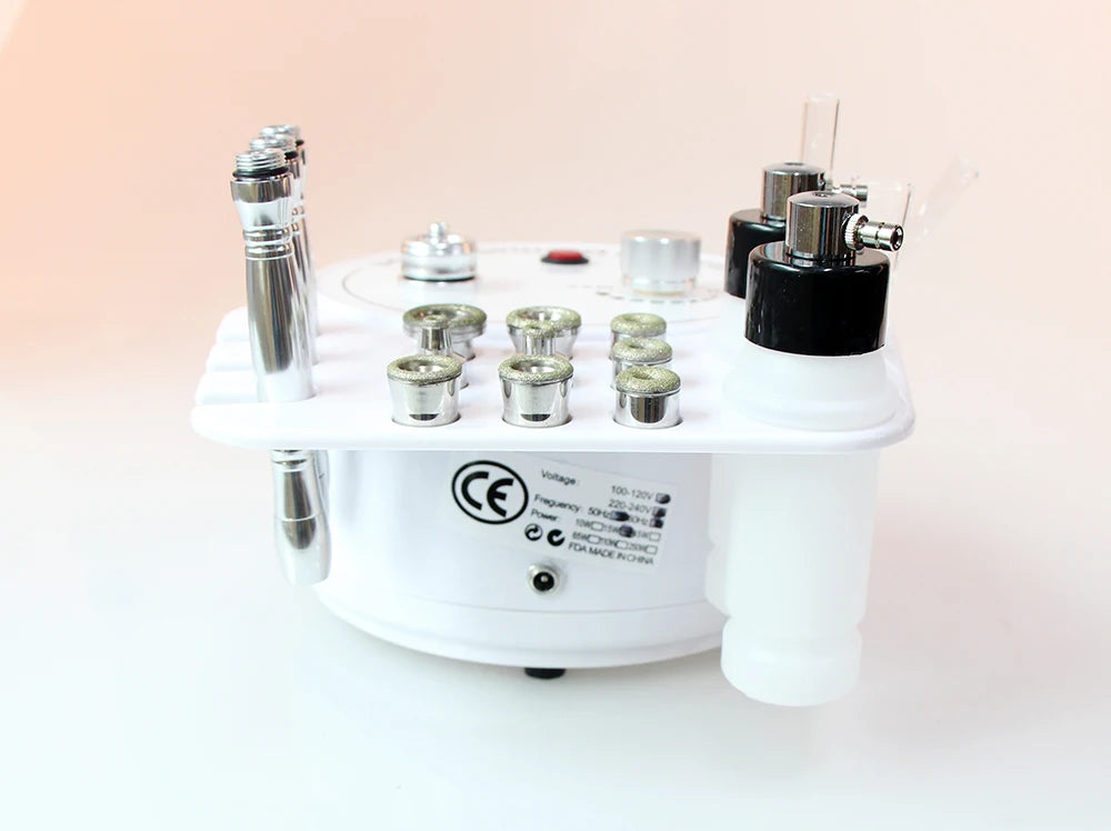 AOKO 3 in 1 Diamond Microdermabrasion Beauty Machine Vacuum Suction Tool Water Spray Facial Moisten Face Exfoliate Skin Peeling