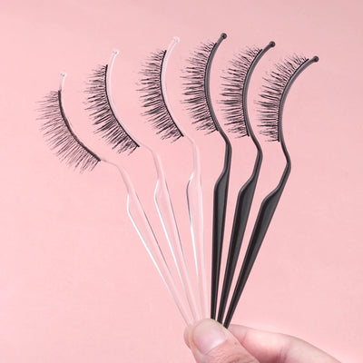 10/2pcs False Eyelash Extension Style Display Board Grafting Eyelash Try on Effect Exhibit Auxiliary Fake Lashes Holder Tools