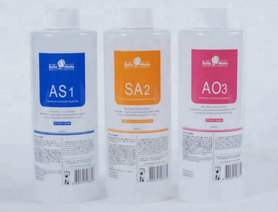 3pcs AS1 SA2 AO3 Aqua Peeling Solution 400ml Hydra Dermabrasion Face Clean Facial Cleansing Blackhead Export Liquid Beauty Salon