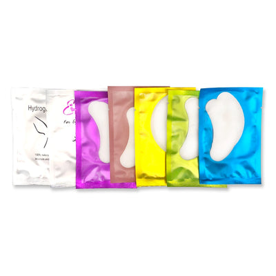 20/50/100 Pairs Eyelashes Patch Hydrogel Patches Eyelash Extension Patch Lash Extension Supplies Gel Pad Under Eye Patches Pads