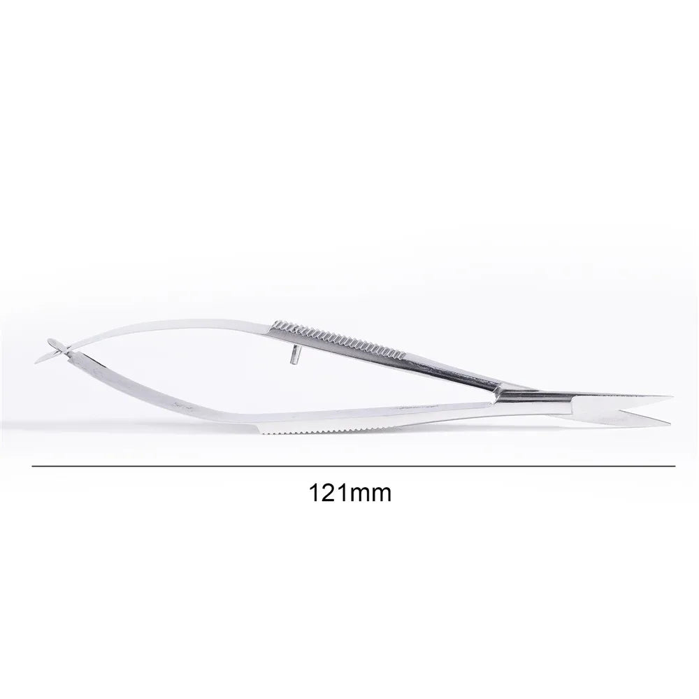 Professional Nail Scissor Manicure Tool For Nails Eyebrow Nose Eyelash Cuticle Scissors Curved Pedicure Scissors