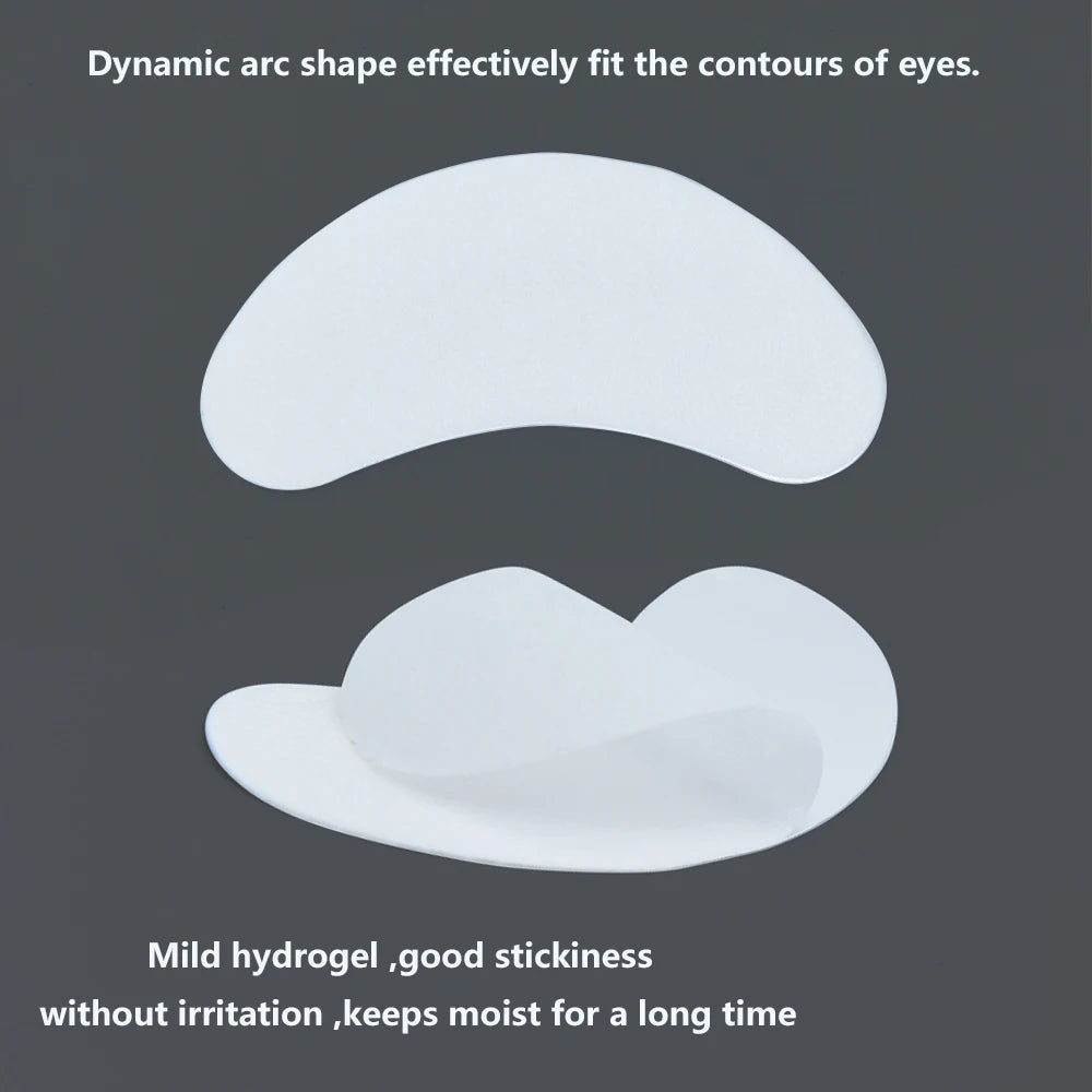 20/50/100 Pairs Eyelashes Patch Hydrogel Patches Eyelash Extension Patch Lash Extension Supplies Gel Pad Under Eye Patches Pads