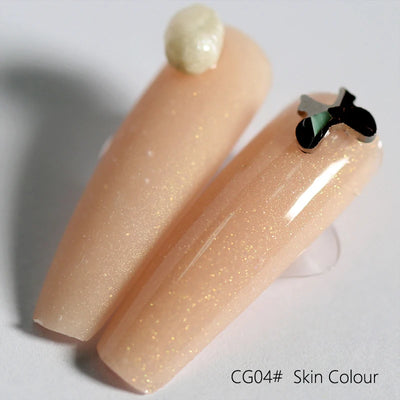 CHUNSHU Solid Jelly Extension Nail Gel Polish 15g Poly Builder Construction Gel For Nails Extend Semi Permanent UV White Varnish