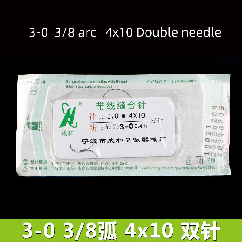 Round Suture needle surgery tool microsurgery nylon monofilament wire round harmless needle surgical instrument 10pc/set