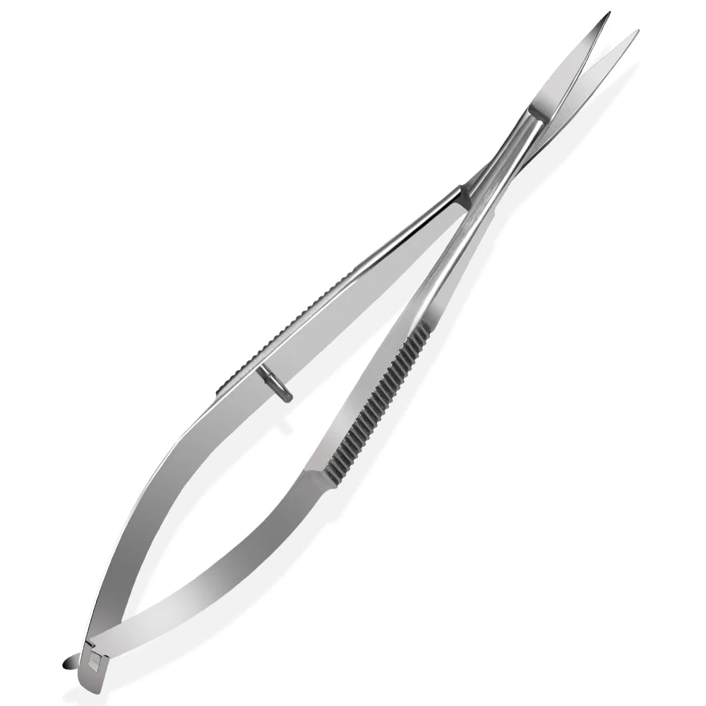 Professional Nail Scissor Manicure Tool For Nails Eyebrow Nose Eyelash Cuticle Scissors Curved Pedicure Scissors