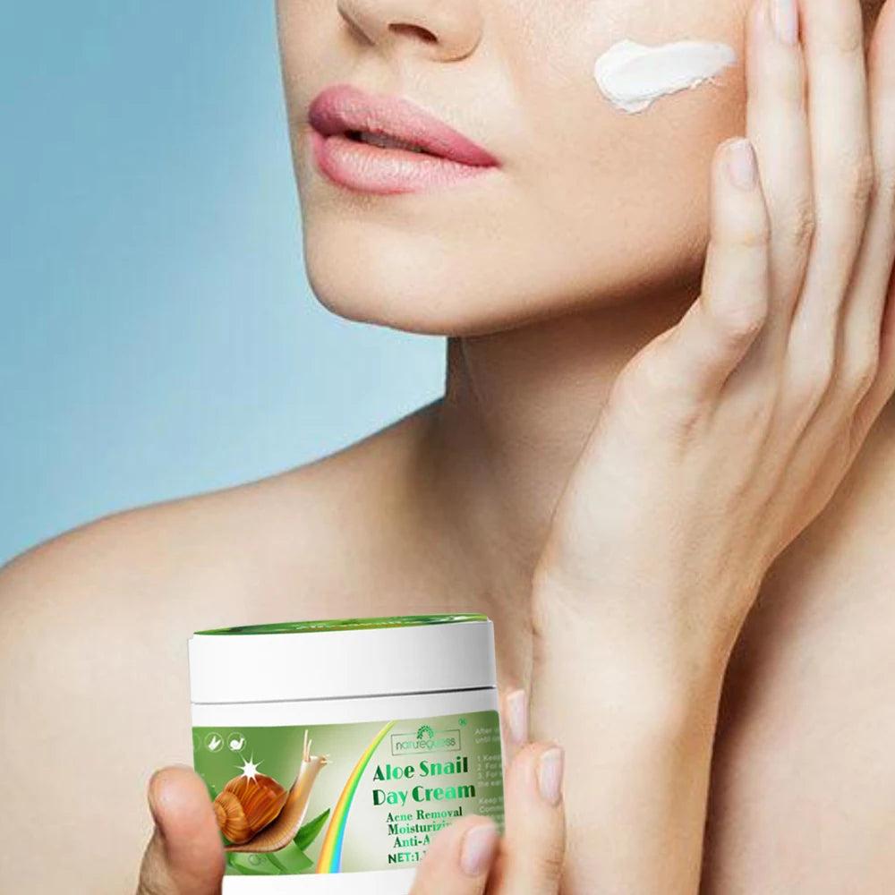 Retinol Snail Aloe Face Cream Anti-Wrinkle Whitening Moisturizing Anti-Aging Facial Day Night Cream Skin Care  Korean Cosmetics