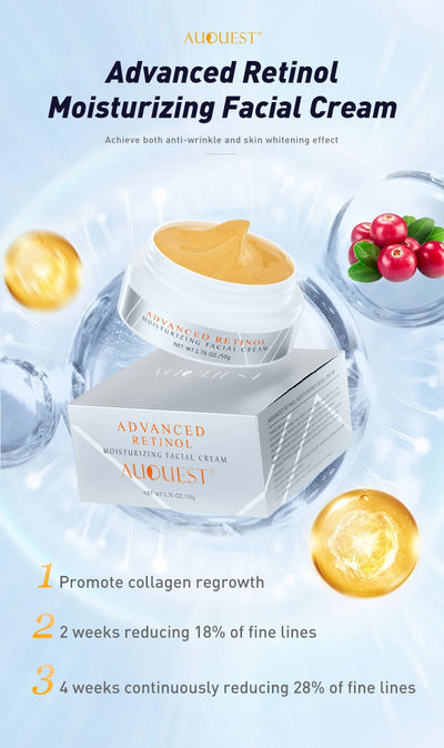 AUQUEST Retinol Lifting Firming Cream Skin Care Collagen Anti Wrinkle Whitening Remove Fine Lines Facial Care Beauty Health