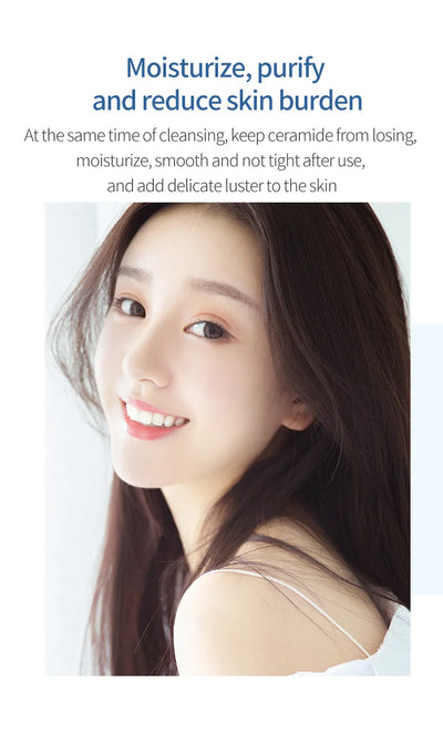 120ml Amino Acid Facial Cleanser, Deep Gentle Cleansing, Oil Control, Purifying Cleansing Honey Face Exfoliator