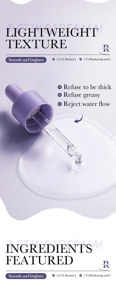 BIOAQUA Vitamin C Retinol Hyaluronic Acid Serum Moisturizing Brightening Hydrating Firming Facial Essence Beauty Face Skin Care