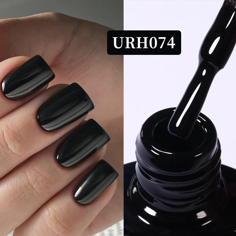 UR SUGAR 7ml Nude Pink Color Nail Gel Polish Semi Permanent Soak Off UV DIY Nail Art Gel Long Lasting Design Manicure Supplies