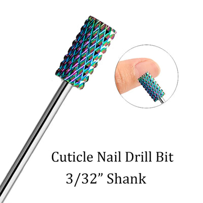 1pc Tungsten Carbide Nail Drill Bit Cutter For Manicure Machine Carbide Electric Nail Drill Milling Cutter For Nail Accessories