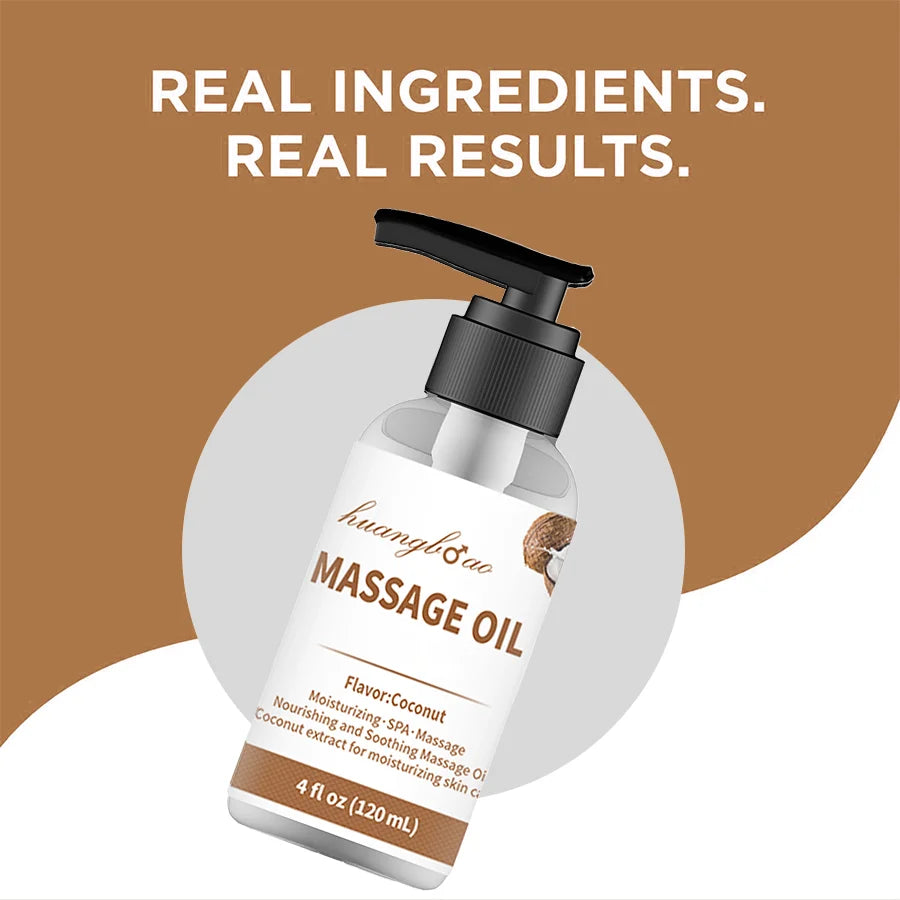 Lavender Massage Oil for Couples - Full Body Massage Oil for Date Night Massage Smooth Gliding Formula Valentine's Day present