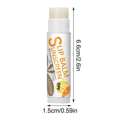 Natural Lip Balm Lip Care Products SPF 30 Sunscreen Fruit Flavor Lip Balm Long-Lasting Moisture Lip Balm Sticks For Cracked Lips