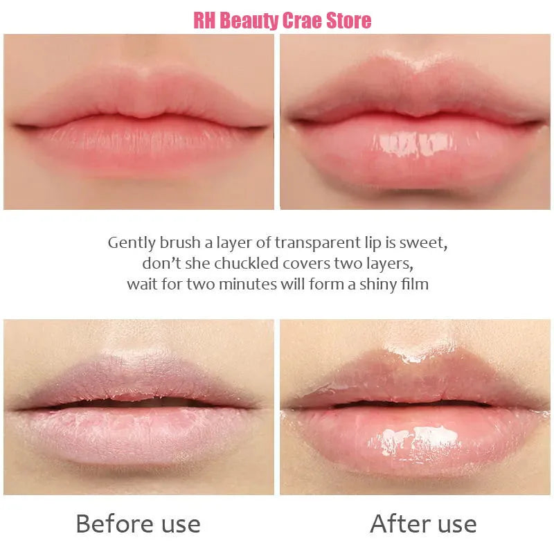Lip Booster Plumping Serum Oil Hyaluronic Acid Moisturising Sexy Plump Enhancer Stimulant Free Remove Lip Lines Sexy Plump Lip