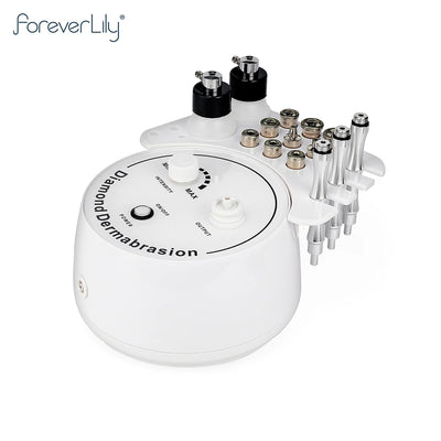 3 in 1 Diamond Microdermabrasion Dermabrasion Machine for Facial Blackhead Removal Acne Skin Care Water Spray Exfoliation Device