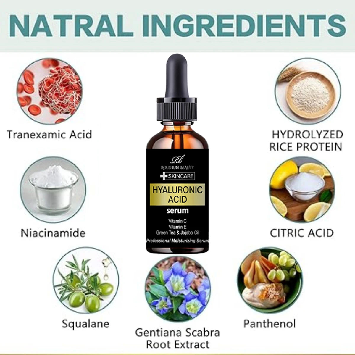 5ML/15ML/30ML/50ML/100ML Hyaluronic acid essence moisturizing moisturizing pore tightening repair original essence