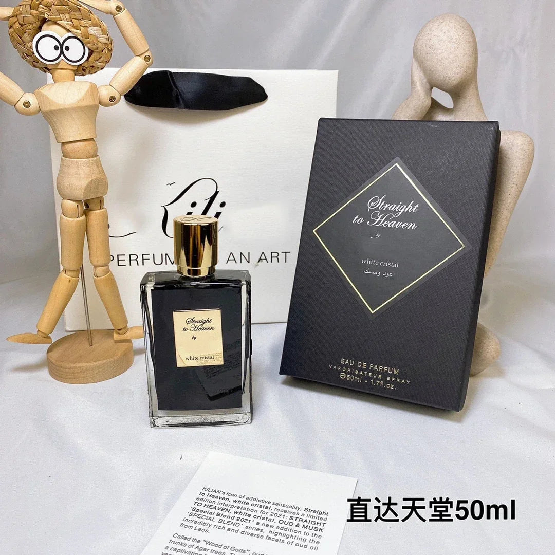 A 50 - ml brand perfume with an atomizer, suitable for both women and men, has a long - lasting fragrance. It combines woody ele