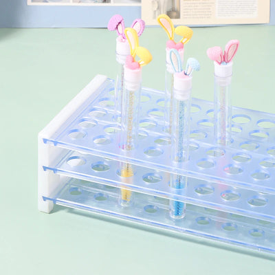 Eyebrow Brush Tube Display Stand Eyelash Brush Storage Bracket Tweezers Lipstick Storage Acrylic Pen Stand Beauty Makeup Tools