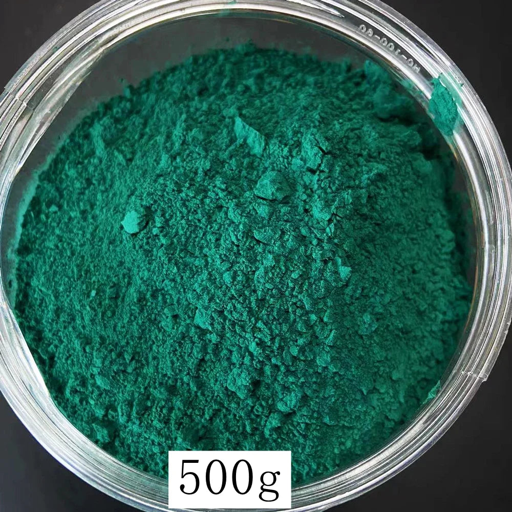 Cosmetic Grade Matte Chromium Oxide Hydroxide Green Pigment Iron Oxide Powder Use Lipstick DIY Nail Polish Brick Paint Candle