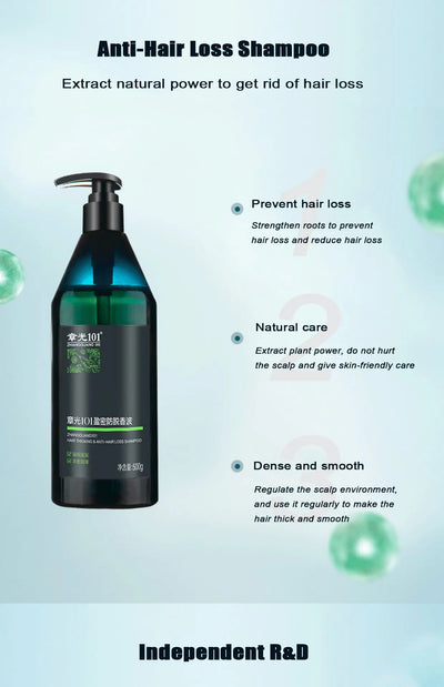 ZHANGGUANG 101 500G Anti Hair Loss Shampoo Repair Damaged Hair Smooth Hair Nourishing Conditioner