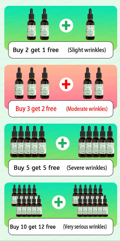 20 years younger，100% wrinkles disappear