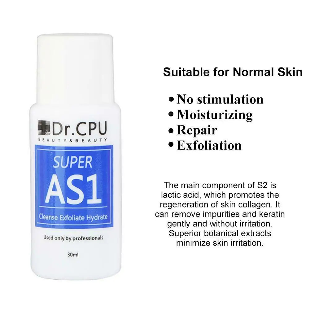 3PCS AS1 SA2 AO3 High Concentrated Aqua Peeling Solution 30ML For Hydra Dermabrasion Beauty Machine Facial Skin Care Cleansing