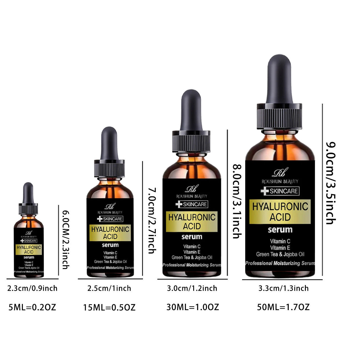 5ML/15ML/30ML/50ML/100ML Hyaluronic acid essence moisturizing moisturizing pore tightening repair original essence