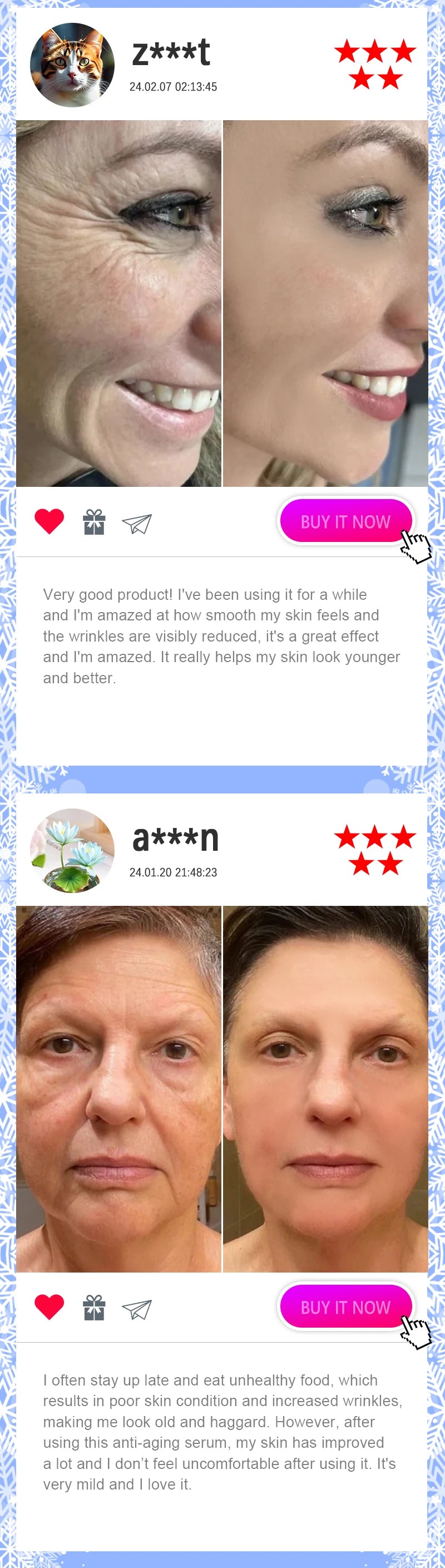 20 ʏᴇᴀʀs ʏᴏᴜɴɢᴇʀ! Aɴᴛɪ-ᴡʀɪɴᴋʟᴇ, ғɪʀᴍɪɴɢ, ʟɪɢʜᴛ ʟɪɴᴇs ʀᴇᴘᴀɪʀ