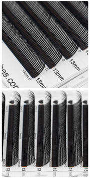 winky beauty 5D Flora Lashes 0.07mm Easy Fan Eyelash Extensions Wholesales Premade Volume 12 Rows Natural Soft Lashes