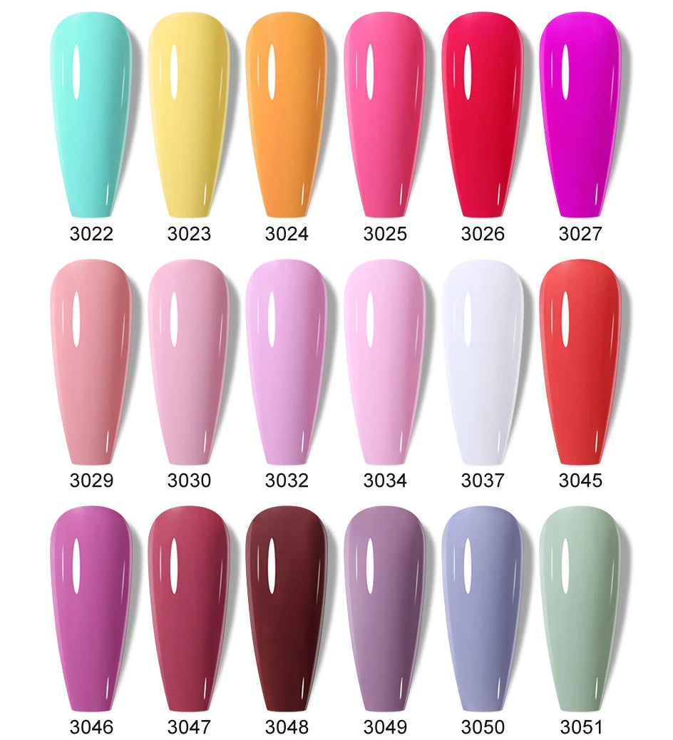 Clou Beaute Nail Gel Polish Kit 15ml Soak Off UVLED Nails Varnish Semi Permanent Nail Art Gels Lacquer Top Base Coat Gel Lacquer