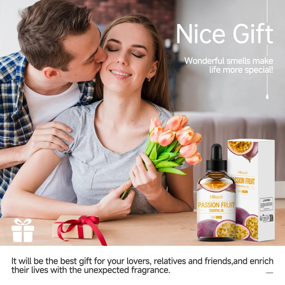 30mlPassion Fruit Essential Oil  Skin Brightening, Hydrating, Hair Repair, Aromatherapy Humidifier Soap Multi-purpose essential