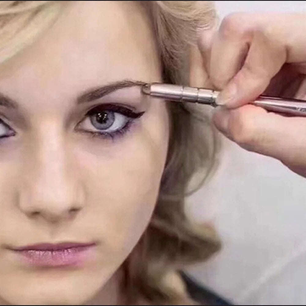 Hair Sculpting Pen + 10 Blades Professional Trimmer Styling Brow Shaving Crochet