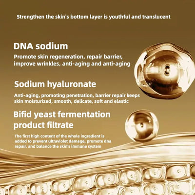 Salmon DNA Light Energy Anti- Wrinkle  Serum Fade Fine Lines Facial Moisturizing brightning Anti Aging Firming Skin Care