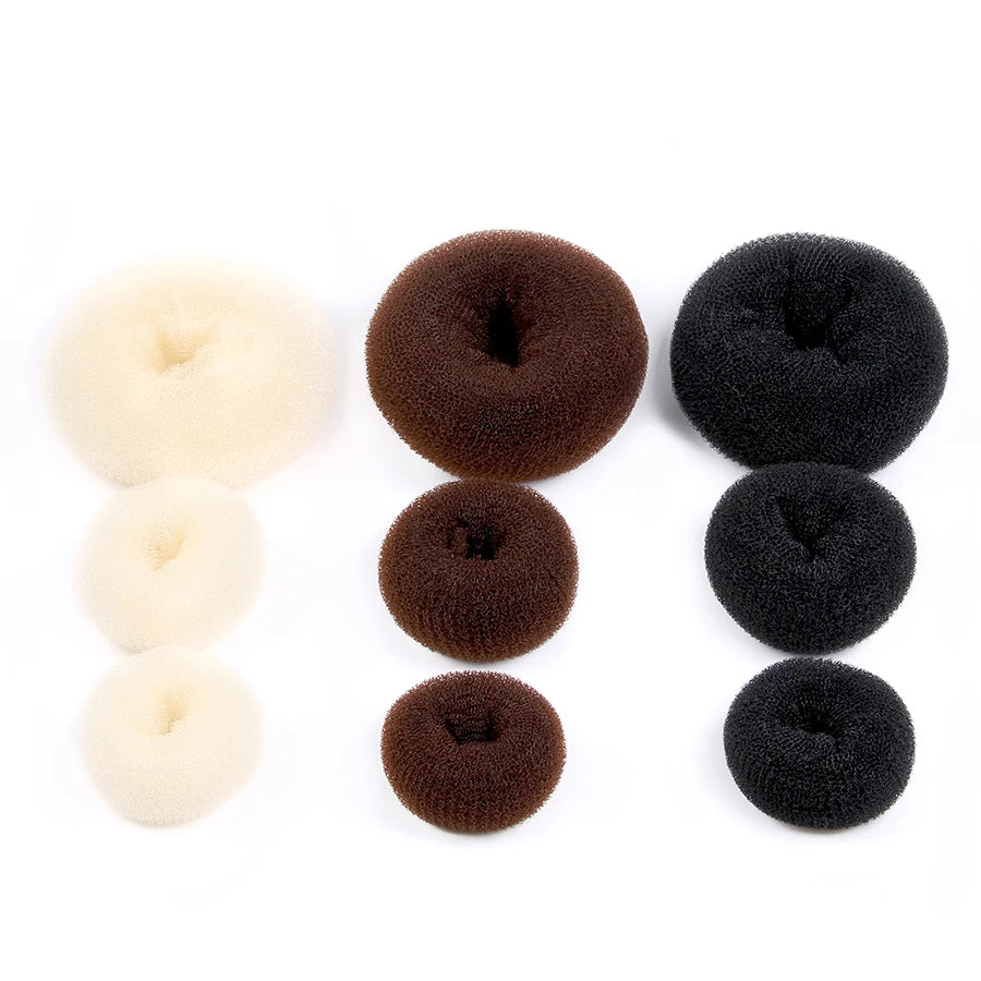 Hair Accessories S/M/L Hair Doughnut Dish Hair Donut Bun Maker Wig Hair Donut Braids Hair Bun Headband Doughnut Maker