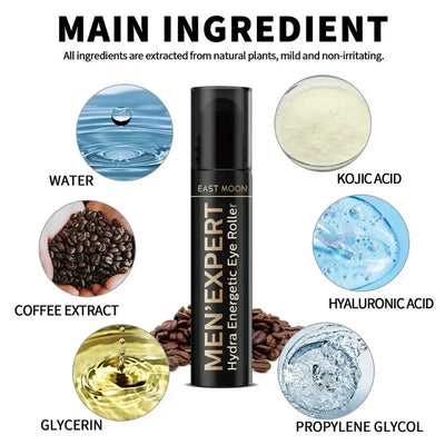 Men's Retinol Eye Cream Eye Bag Firming Lifting Cream Lightening Dark Circles Eye Skin Instant Repair Serum Stick Skincare