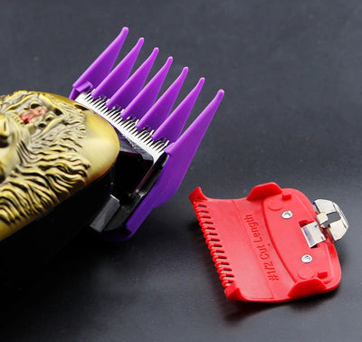 8pcs/set Professional Barber Hair Clipper Guide Combs For Wahl Trimmer Attachment Hair Cutting Limited Comb Salon Haircut Tools