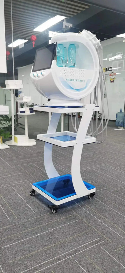 Smart Ice Blue Plus 7 in 1 Oxygen Hydro dermabrasion Bubble Machine Professional Face Hydra Machine rf Lifting ultrason machine