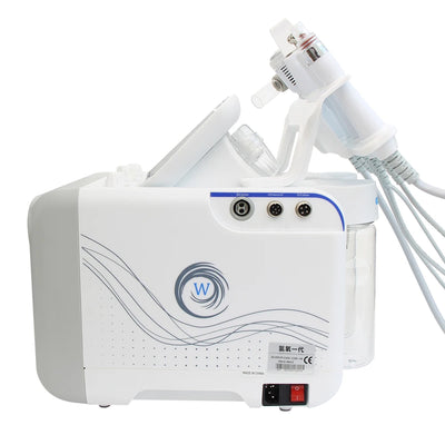 6 in1 Hydro Water Oxygen Jet Peel Machine Oxy Spray Facial Machine Cleaning RF Lifting Dermabrasion Skin Care Beauty Device Spa