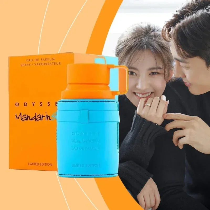 100ML Original Fragrance Mandarin Sky for Men EDP 3.4 Oz Limited Edition Arabic Perfume Spray Fragrance Perfect Birthday Gift