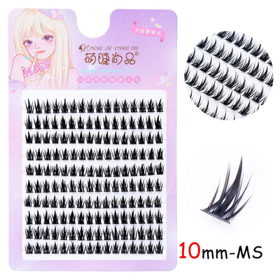 Individual Eyelashes DIY Eyelash Clusters Natural Fake Eyelashes Lash Clusters Manga Lashes Newbie Daily Eyelashes Makeup