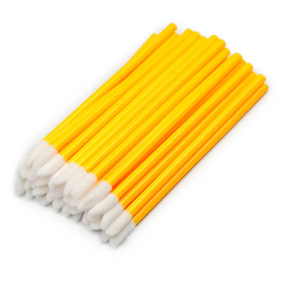 50pcs New Disposable Cosmetic Lip Brushes Lipstick Lip Glossy Wands Pen Cleaner Applicator Eyeshadow Gloss Makeup Brushes Tools