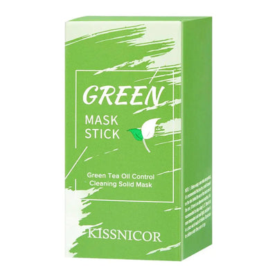 1/10Pcs Green Tea Face Cleansing Mask Stick Shrink pores Blackhead Remover facial Cleansing Moisturizing Mask SkinCare Face Care