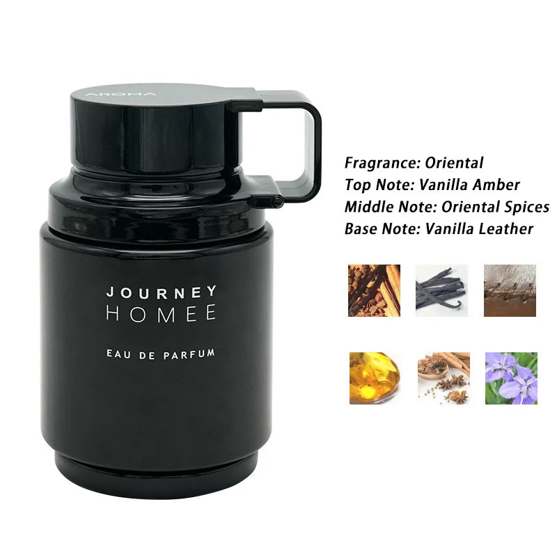 Arab Men's Charm Perfume Creative Thermos Cup Shape Floral Fruity Woody Fragrance Spray Unisex Fun Musk Sandalwood Perfume 100ml