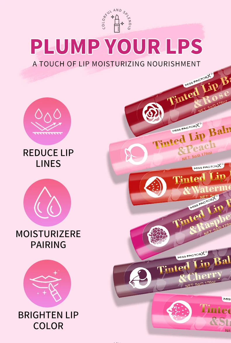 6 pieces/box, 6 flavors, nourishing and moisturizing dry lips, lipstick, lipstick gift set, the best choice for women's gifts