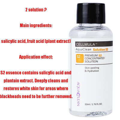 Serum Aqua Peeling Solution Skin Clear Essence Product Hydro Serum for Hydro Dermabrsssion Machine Skin Deep Cleaning 50ml=800ml