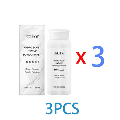 Enzyme Face Wash Powder 75g Gentle Exfoliating Cleanser for Sensitive Skin Removes Dirt Brightens Skin Travel Friendly Formula