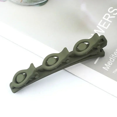 Double Layer Braided Hairpin Broken Hair Fixed Clip Women Girls Korean Fashion Hairpin Headband Hairpin Lazy Styling Accessories